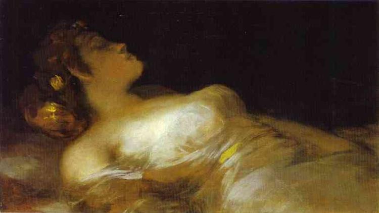 Francisco Jose de Goya Sleep Norge oil painting art